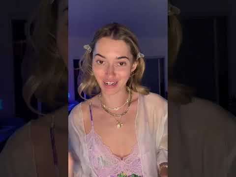 Sis was spilling all the tea and spindrift aperol spritz tonight #grwm #datenight