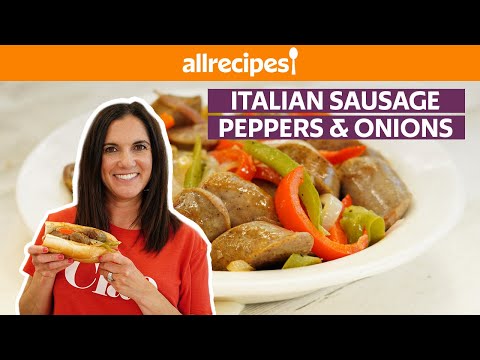 How to Make Italian Sausage with Peppers and Onions | Get Cookin' | Allrecipes.com