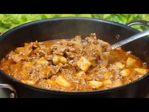 🌶️ “¡Así Se Hace la Carne con Papas MÁS Rica y Fácil! 🍖✨ Receta 100% Mexicana 🇲🇽”
