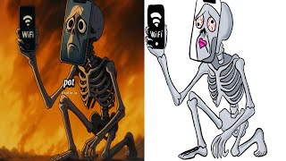 Italian Brainrot Animals And Universe Drawing Parody 18