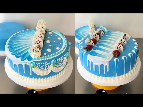 tutorial para adornar tortas con figuras de chocolate