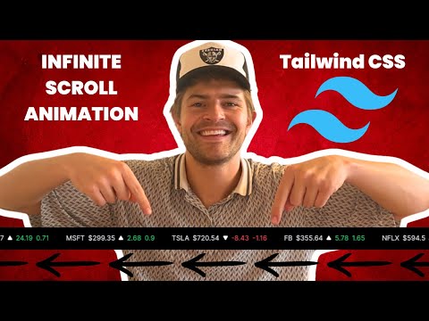 The EASIEST Way to Add Infinite Scroll Animation With Tailwind CSS