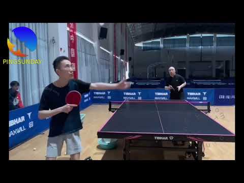 Coach Chen 34  - How to Have a good backhand topspin gesture