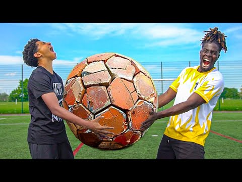 Every Time Kid Ronaldo Scores, the Ball Gets HEAVIER!