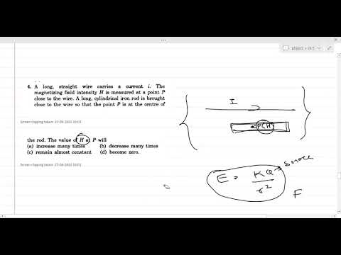 class 12 | physics | jee neet | ch 5 magnetism h c verma ch 36,37 part 2