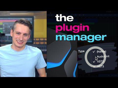 The Plug-in Manager in Studio One