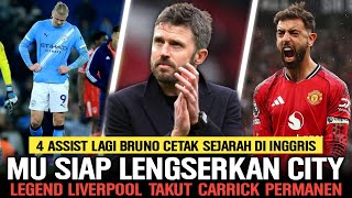 4 ASSIST LAGI BRUNO JADI LEGENDA LIGA PREMIER👑MU Siap Kudeta Man City🔥Carrick Banjir Dukungan🔴
