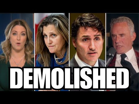 Jordan Peterson LAYS into Justin Trudeau and CTV goes after the NDP/Lib Parties.