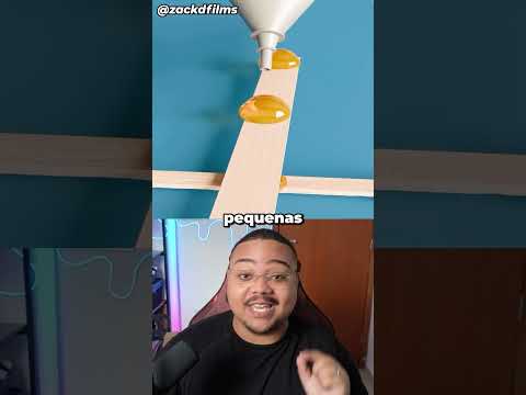 Como Funciona um Avião Movido a Moscas 😨 @zackdfilms