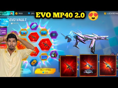 🔥 NEW EVO VAULT 🔥 MP40 2.0 😍 FREEFIRE NEW EVO VAULT EVENT || FREEFIRE CROMASONIC MP40 FF NEW EVENT