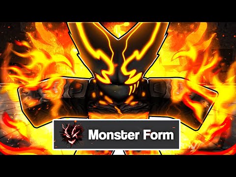 Monster Garou is Almost COMPLETE in The Strongest Battlegrounds..