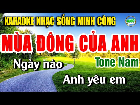 Mùa Đông Của Anh Karaoke Nhạc Sống Bolero Tone Nam Cực Hay Và Dễ Hát – BEAT RUMBA PHỐI MỚI 2026