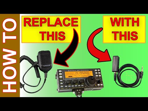 Replace your KX2 or KX3 Mic With This!
