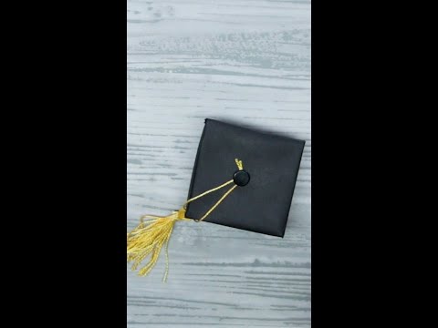 Mini Graduation Cap Gift Box #shorts