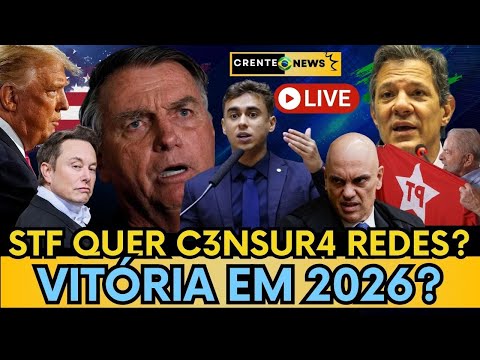 🚨 URGENTE: NIKOLAS FOI PRA CIMA CONTRA STF E REGULAMENTAÇÃO DE DE REDES! #noticias #politica