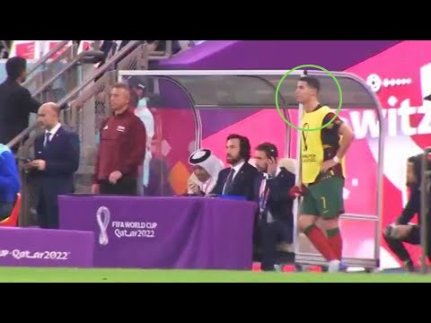 La inesperada reacción de Cristiano por ser suplente