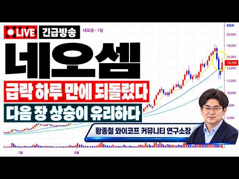 [네오셈 주가전망] -13% 다음 날 +12%…이 반전, 그냥 반등이 아닙니다!