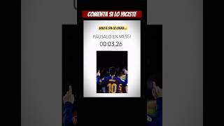 PÁUSALO EN MESSI Y COMÉNTALO. NADIE LO CONSIGUE🤩 #messi #pause #muevelo #funk #futbol