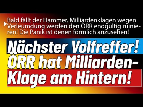 Noch lustiger! Es wird immer besser! Trump stocksauer. Dem ÖRR droht eine Milliardenklage!