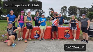 2025 San Diego Track Club, S2A, Week 16 (9/27/2025)