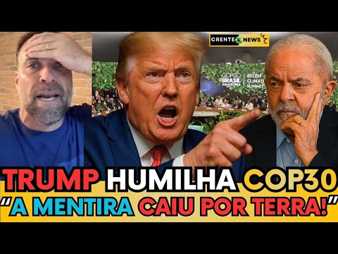 💣 URGENTE:TRUMP EXPLODIU,HUMILHOU LULA E EXPÔS A FARSA DA COP30! “O MUNDO JÁ SABE DA MENTIRA!” -VEJA