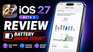 iOS 27 Beta 2 Review Hindi | Overheating | Quick battery drain | Should you Update?🔥