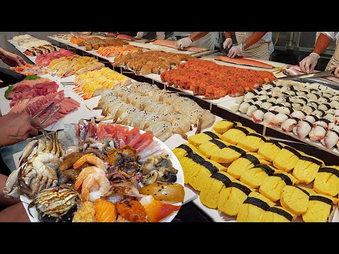 가성비 미쳤습니다!! 2만원대 미친 퀄리티 해산물 무한리필 뷔페 best seafood buffet - Korean street food