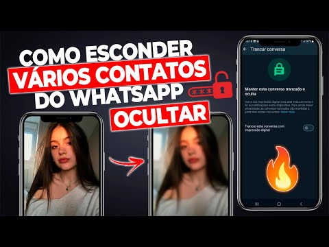 COMO ESCONDER (OCULTAR) MAIS DE UM CONTATO DO WHATSAPP 🔥