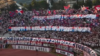 Hajduk Split Fans in Stadion Poljud | Europa League Qualifier Hajduk Split vs Zilina 2:0 "09.07.26"