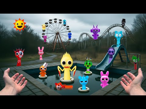 Exploring a Forgotten Pool...😨 Could This Be the Real SPRUNKI?!