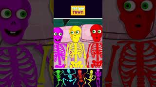 Esqueletos na cama #shorts #halloween #cançõesinfantis