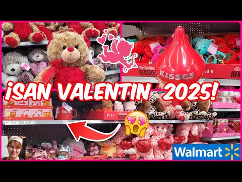 ⭐¡WALMART!😍¡DECORACIONES Y BELLOS DETALLES PARA CELEBRAR EL DIA DE SAN VALENTIN!❤️#recorrido