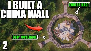 YouTube thumbnail for aloneintokyo's video titled 'I BUILT A CHINA WALL BASE SURROUNDED BY CLANS | Solo Rust'
