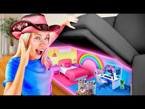 I Built a SECRET Dream Room for my BFF!
