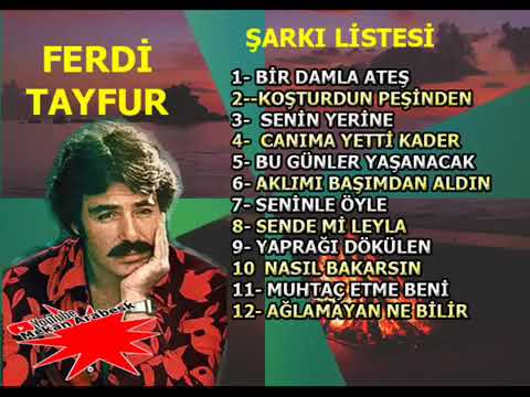 FERDİ TAYFUR KARIŞIK ŞARKILARI / Arabesk FuLL Albüm   Turkish music