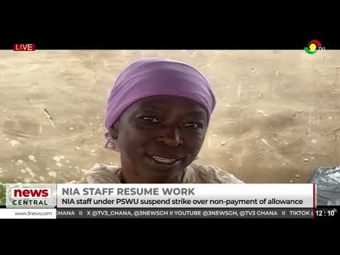 NIA staff suspend strike, resume work after allowance dispute under PSWU