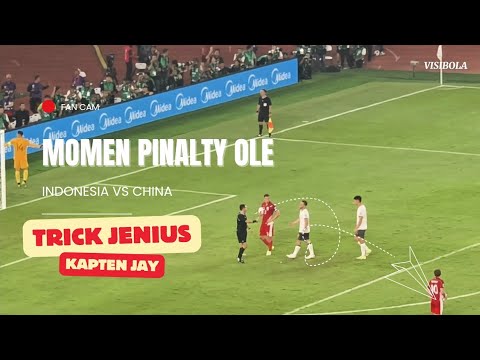 MOMEN JENIUS JAY IDZES PURA-PURA AMBIL PINALTY UNTUK OLE ROMENY