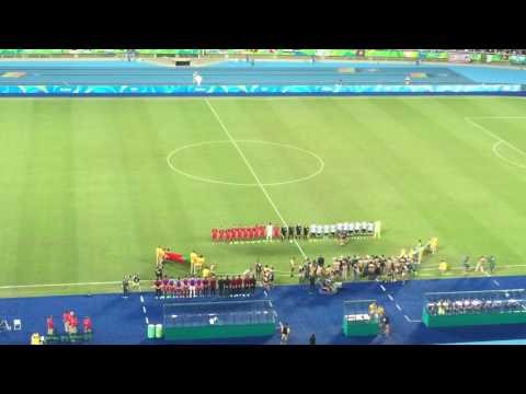 Marcha Patriótica - Hino Da Argentina - Portugal x Argentina - 04/08/2016 - Olimpíadas 2016