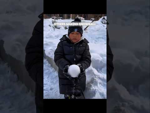 Others snow ball V.S this guy💀 #trollface #edit #troll