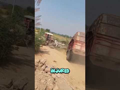 Tractor Is Pulling With Rope And This Happened 😭