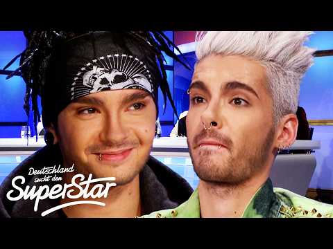Die besten Bill & Tom Kaulitz Momente bei DSDS 🤍 | Staffel 10 | Deutschland sucht den Superstar