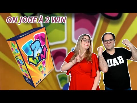 { Règles Et Partie } ON JOUE À 2 WIN | Jeu De Société | Blue Orange