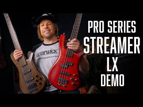 Warwick ProSeries Streamer LX 4- & 5-String Demo | w. Kade Turner