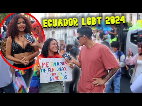 Para ti QUE ES ser MUJER ? (MARCHA LGBT 2024🏳️‍🌈) - Prank Byron