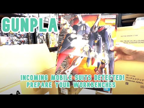 ホビーの動画サムネイル - Incoming Mobile Suits Detected! Prepare Your Workbenches 🛠️
