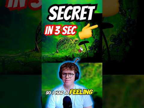 Hollow Knight Silksong's FIRST Secret (3 Seconds In)