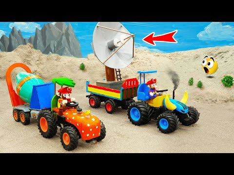 Top diy tractor making Satellite Ground Station diy Magical Antenna Broadcast for TV & Rescue