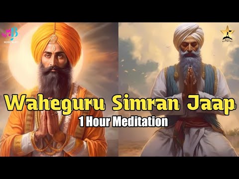 Waheguru Simran Jaap 1 Hour Meditation | Deep Karan | Music Baaz | Gurbani | Shabad Gurbani