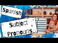 Mastering Subject Pronouns in Spanish
