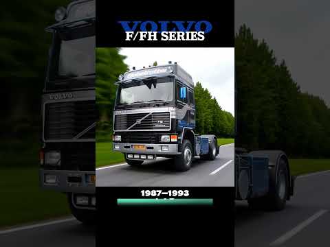 Volvo F/FH Evolution: F88 → FH16 Aero (1965–2025)
